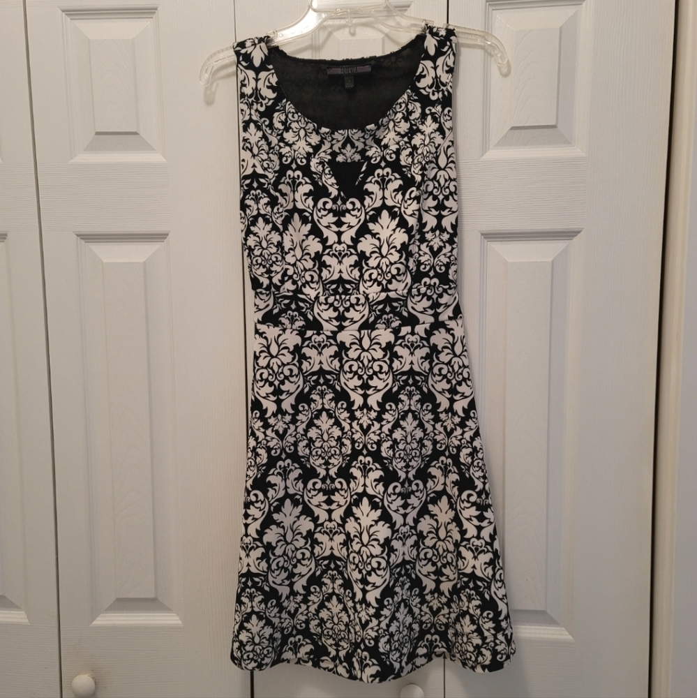 The Limited Cutout Scuba Fit and Flare Dress